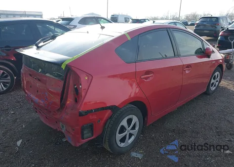 2013 Toyota Prius Two z USA, uszkodzony, nr VIN JTDKN3DUXD5696576